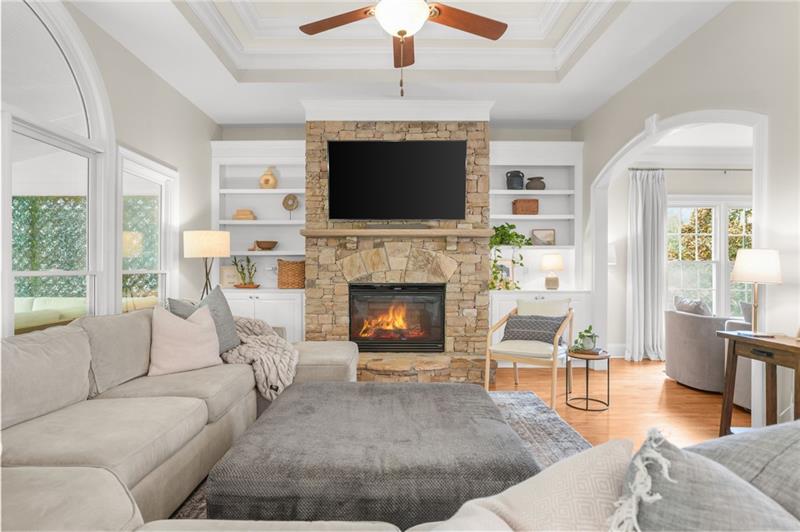 Family Room Fireplace