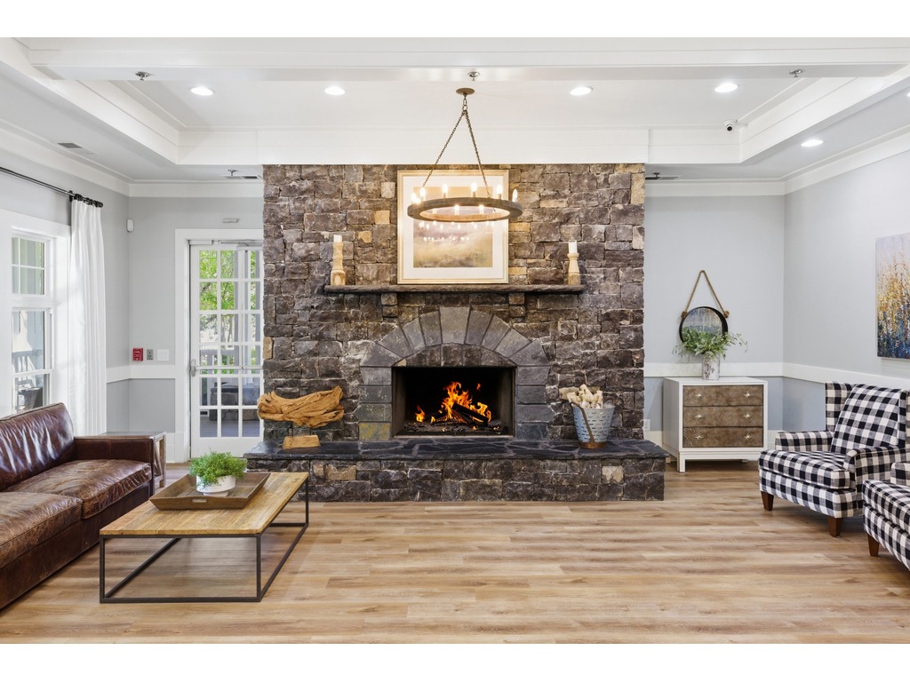 Clubhouse Fireplace